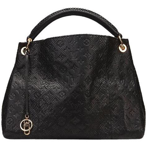 artsy louis vuitton black|louis vuitton black embossed bag.